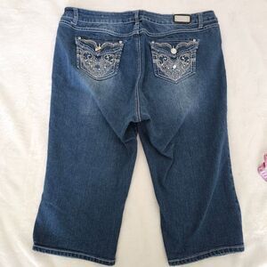 Size 16 Women's cropped jeans One 5 One, size 16